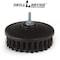Drillbrush Industrial - Contractor - Scrub Brush - 5-inch Diameter - Threaded 5in-S-K-T-DB - alternate 6
